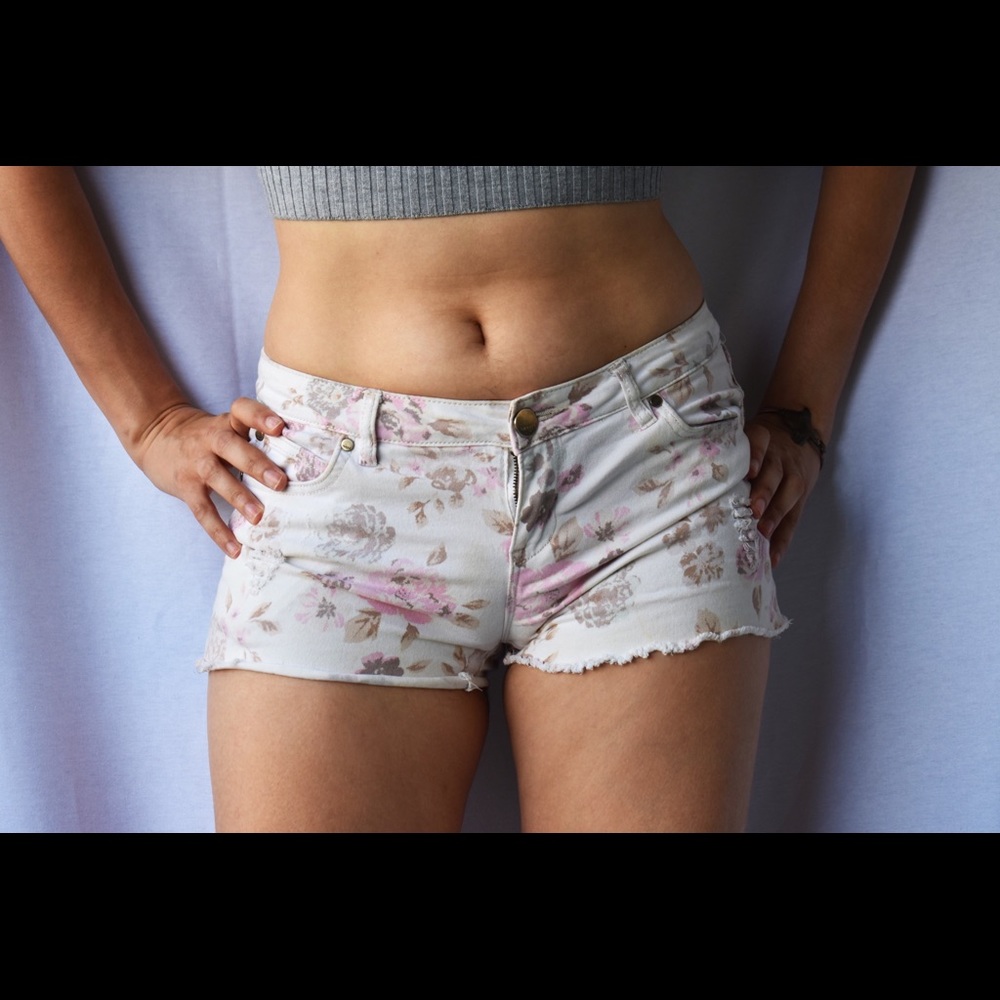 Floral shorts